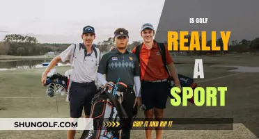 Golf: Sport or Leisure?