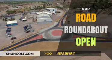 Golf Road Roundabout Status: Is It Open for Traffic?