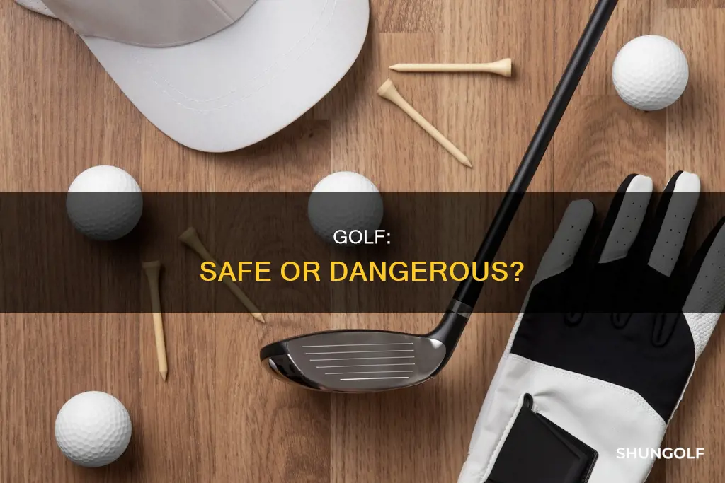 is golf safe