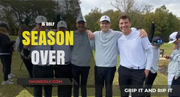 Golf Season: When Does It End?