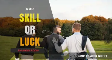 Golf: Skill, Luck, or Both?