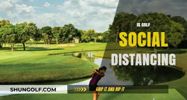 Golf: Social Distancing at its Finest