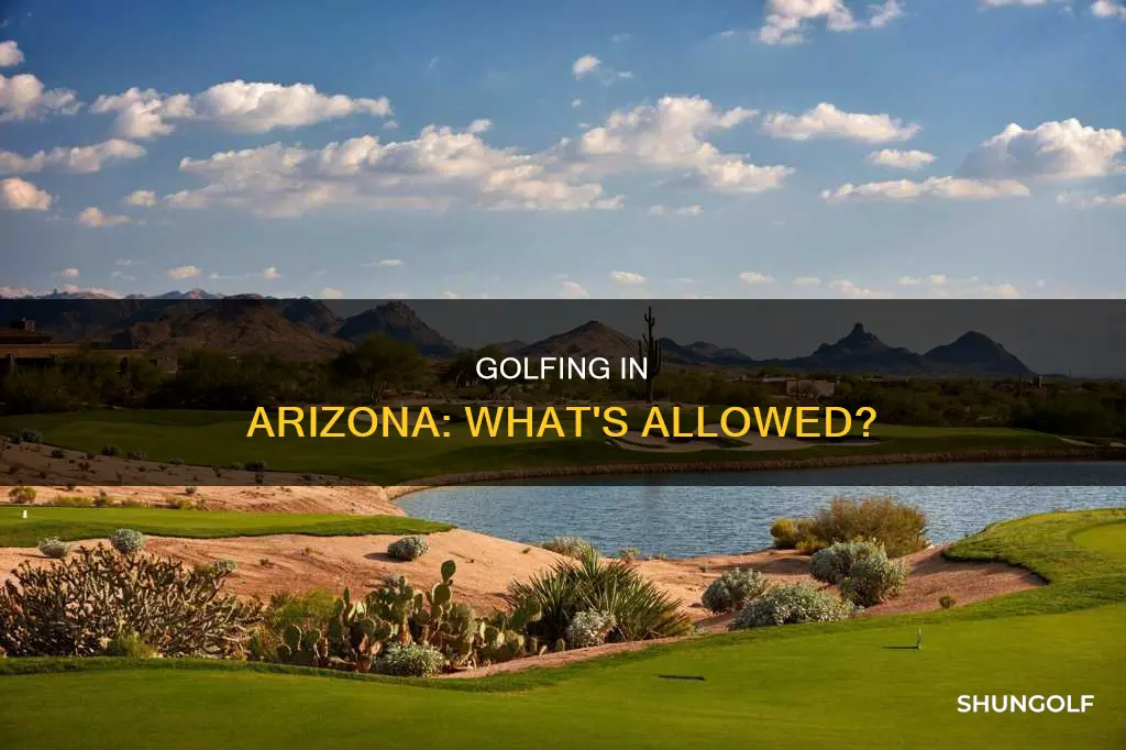 is golf still allowed in arizona