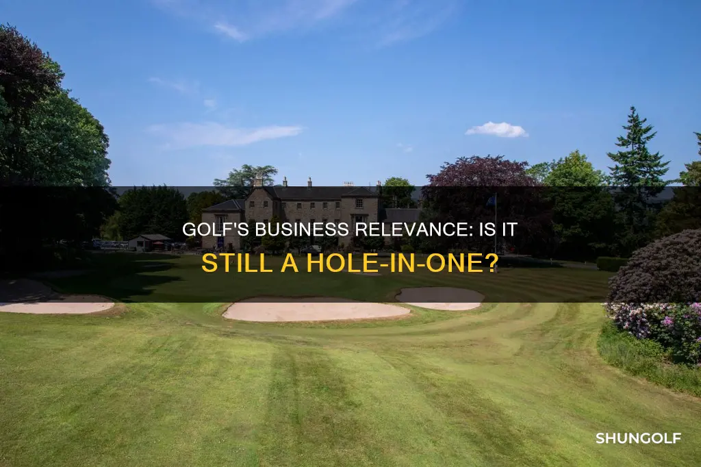 is golf still important for business