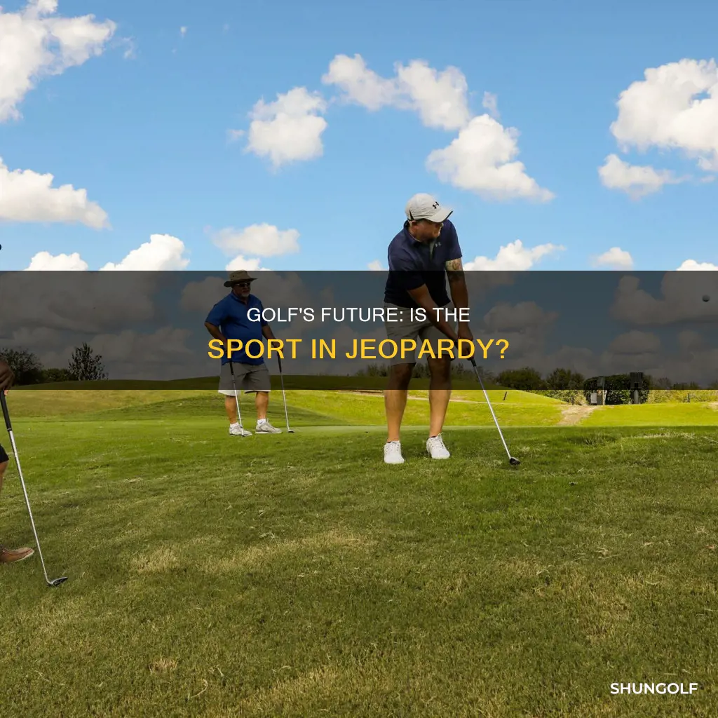 is golf still on the decline