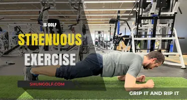Golf: A Sport, but Strenuous Exercise?