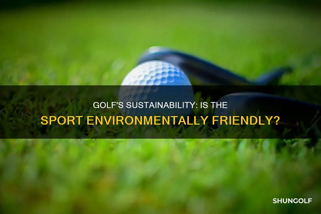 is golf sustainable