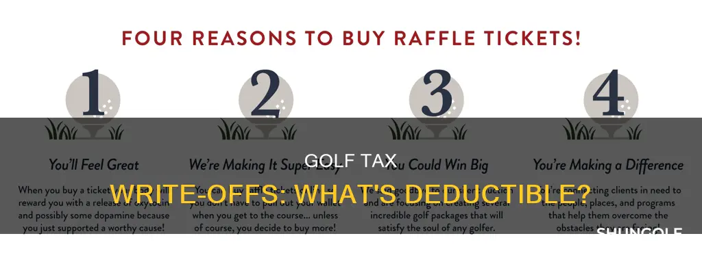 is golf tax deductible