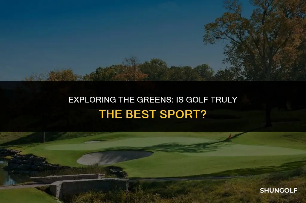 is golf the best sport