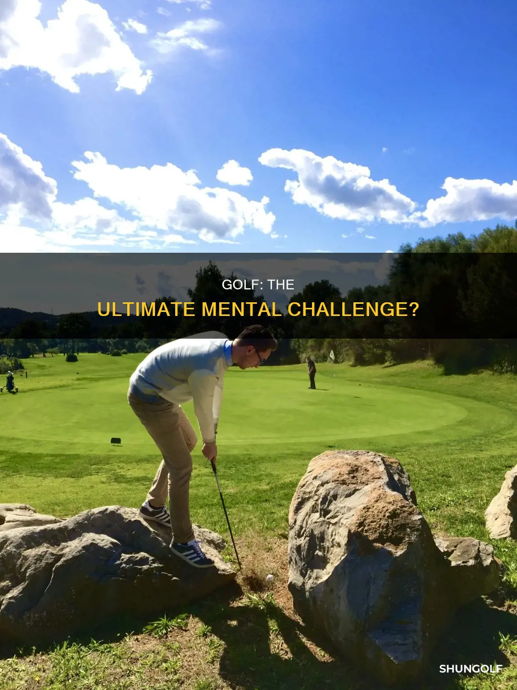 is golf the hardest sport mentally
