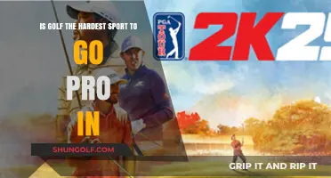 Is Golf the Toughest Sport to Turn Pro In?