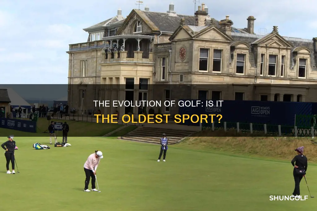 is golf the oldest sport