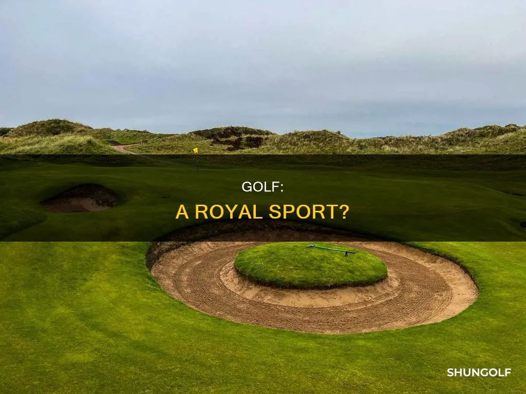 is golf the sport of kings