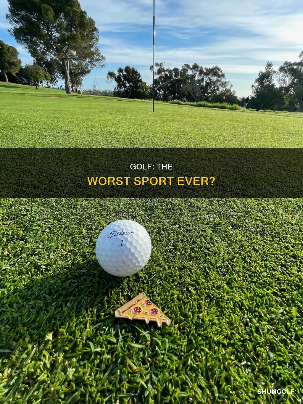 is golf the worst sport