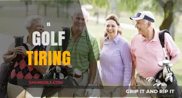 Golf: An Exhausting Sport?