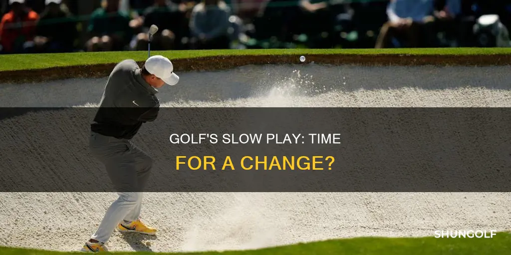 is golf too slow
