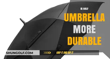 Golf Umbrellas: Built to Last?