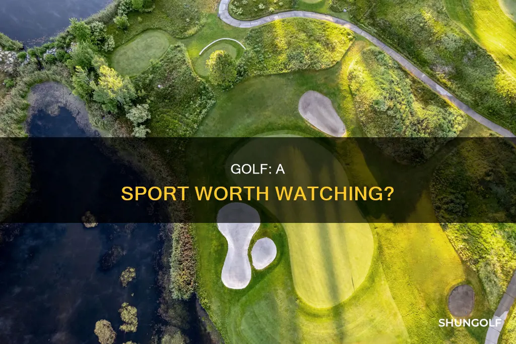 is golf very watchable