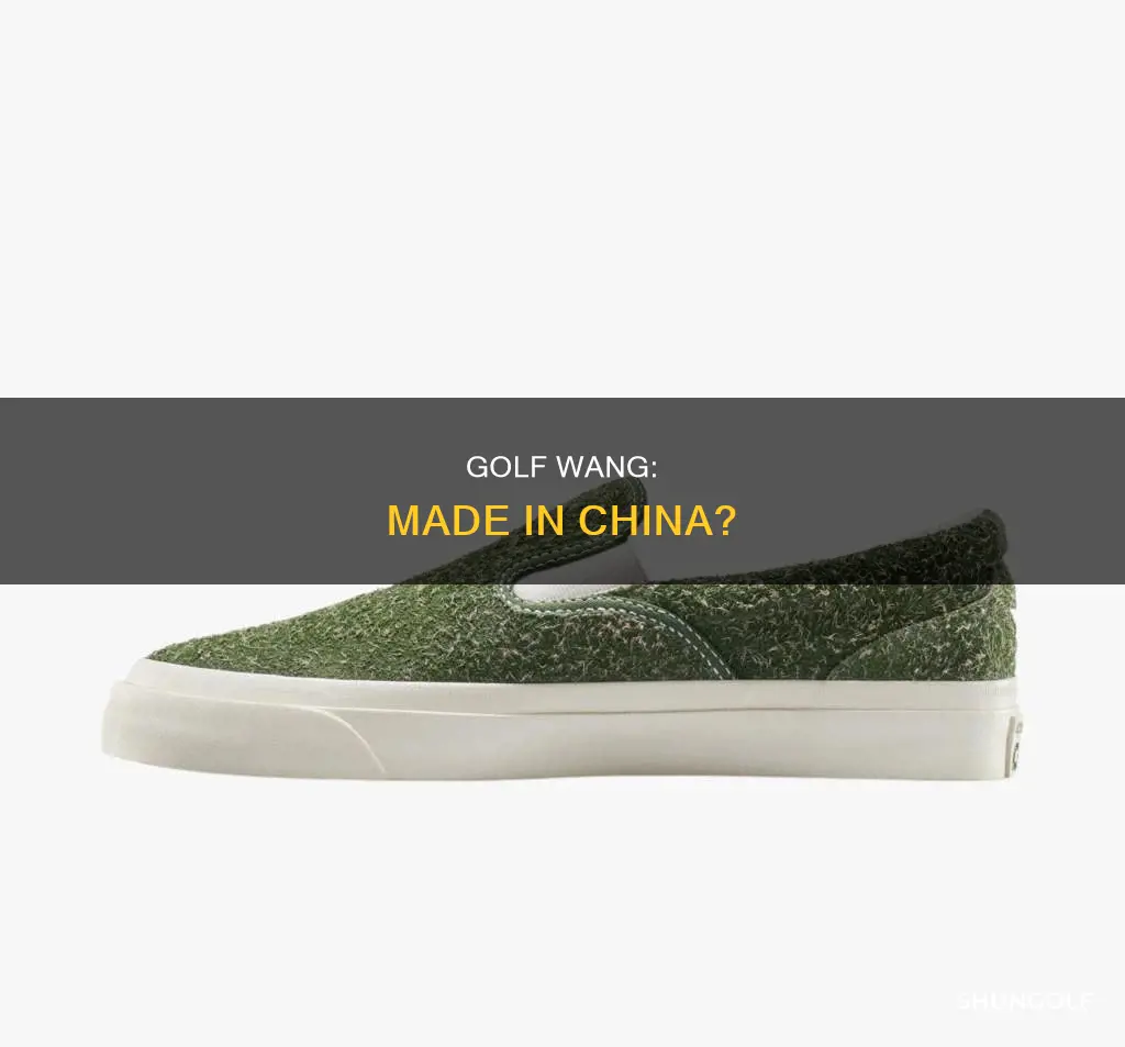 is golf wang made in china