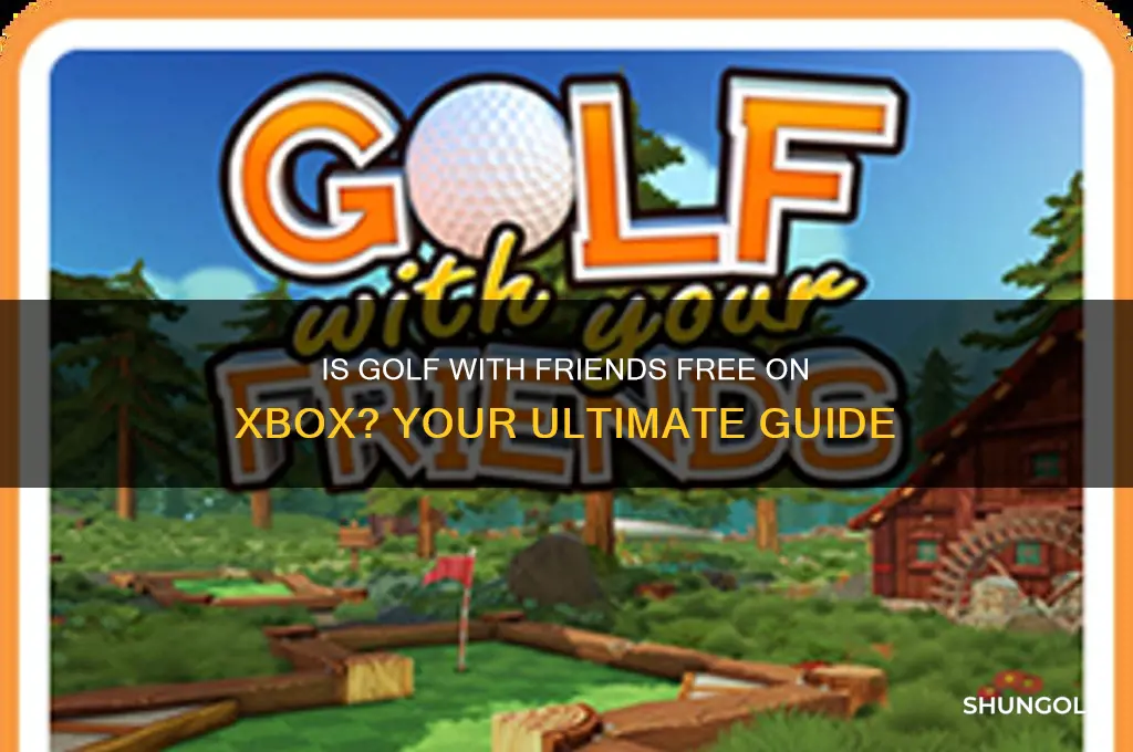 is golf with friends free on xbox