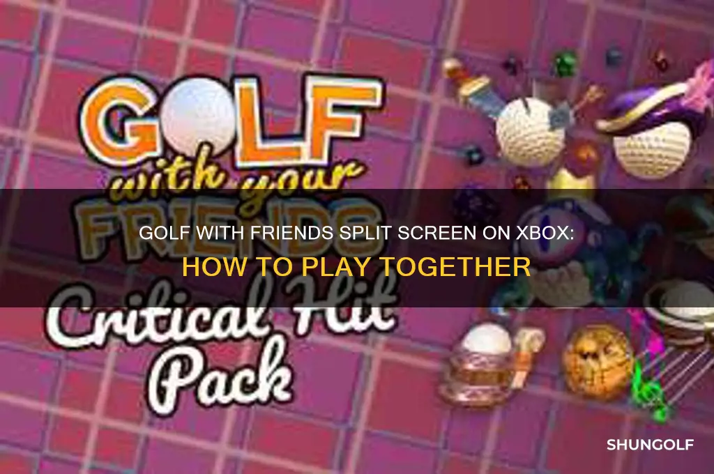 is golf with friends split screen xbox