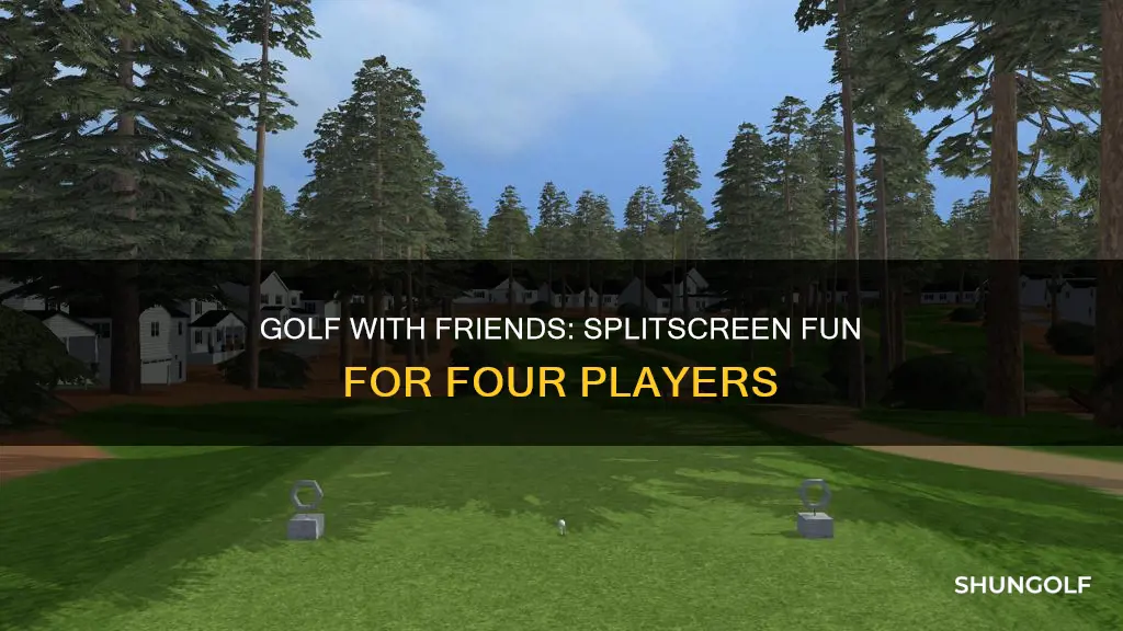 is golf with friends splitscreen