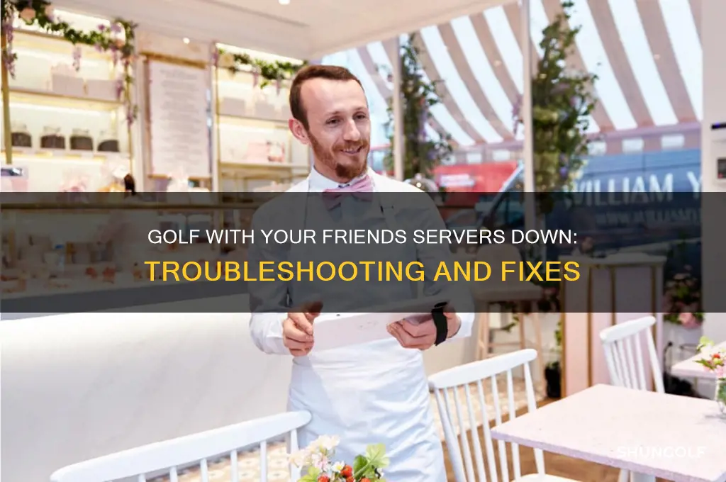 is golf with your friends servers down