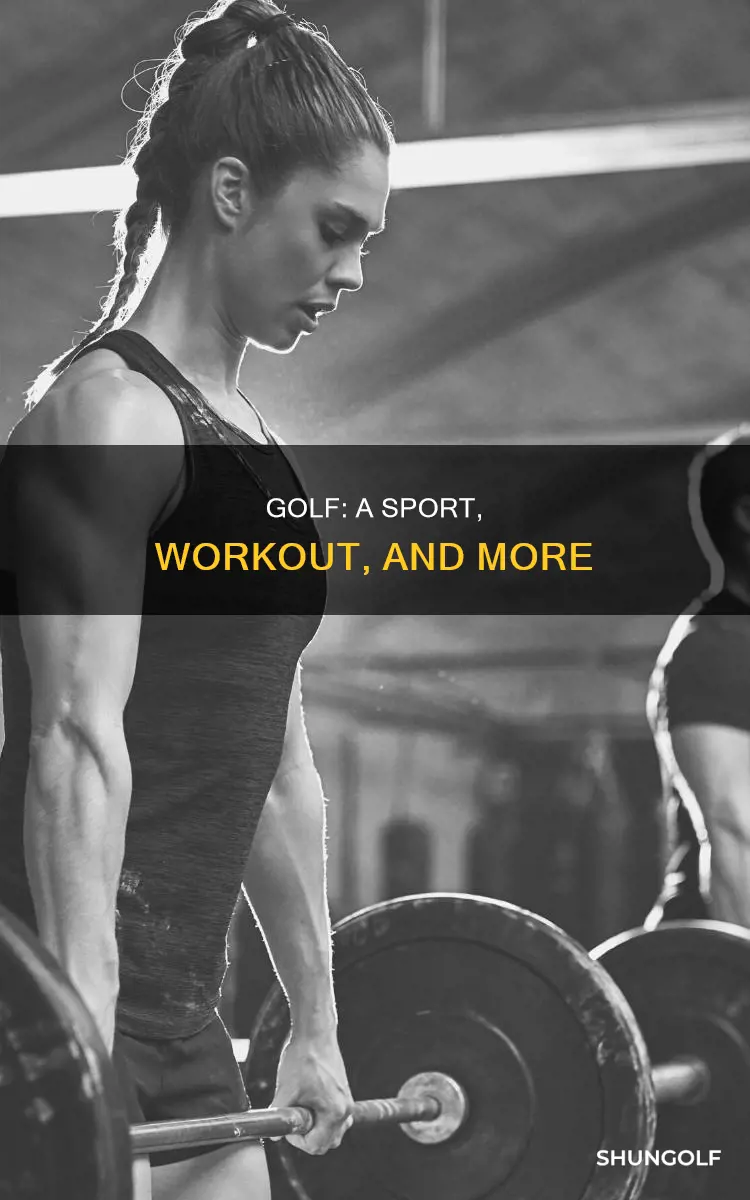 is golf working out
