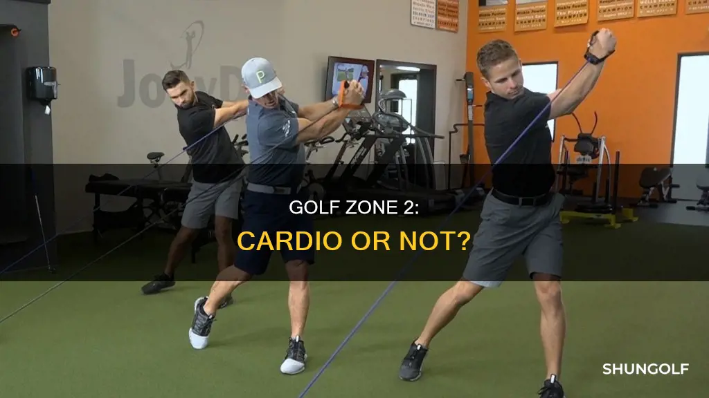 is golf zone 2 cardio