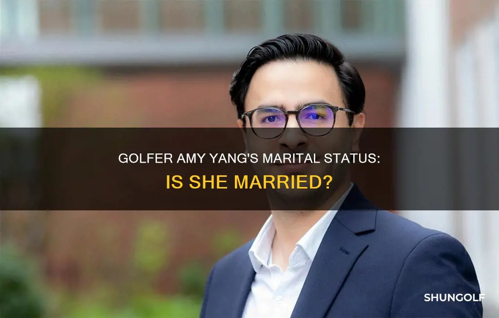 is golfer amy yang married