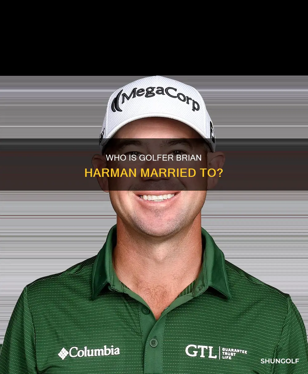 is golfer brian harman married