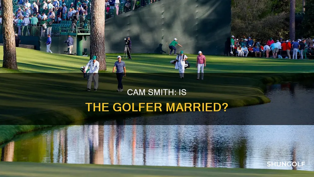 is golfer cam smith married