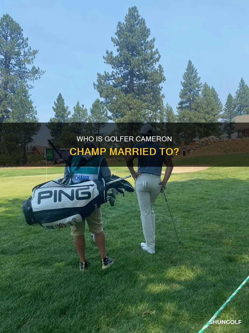 is golfer cameron champ married