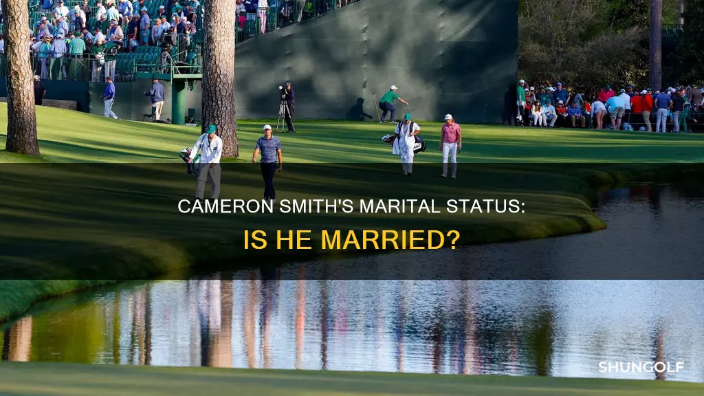 is golfer cameron smith married