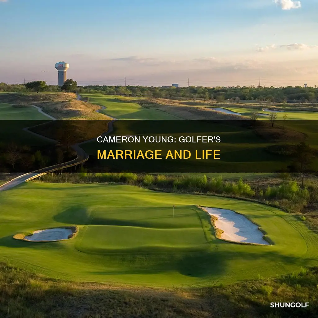 is golfer cameron young married