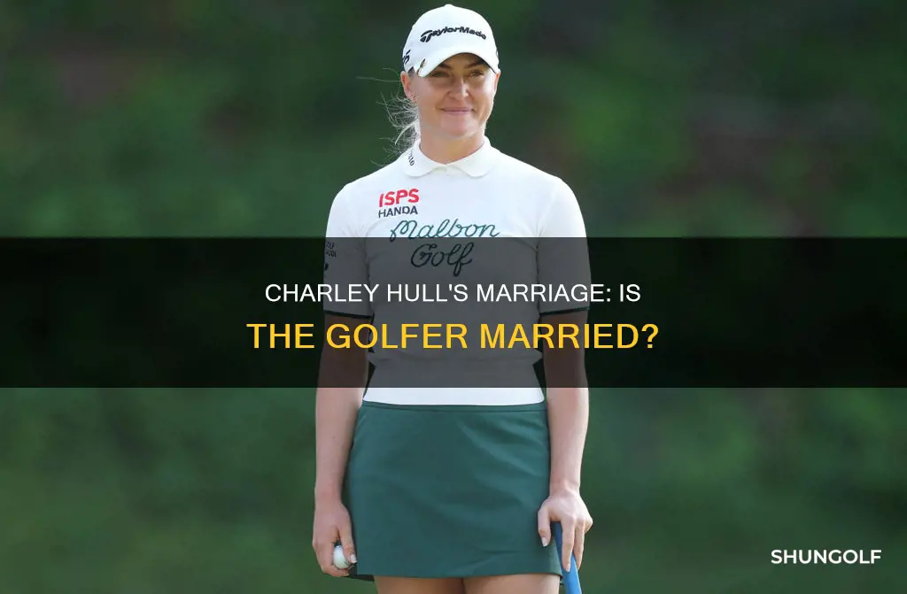 is golfer charley hull married