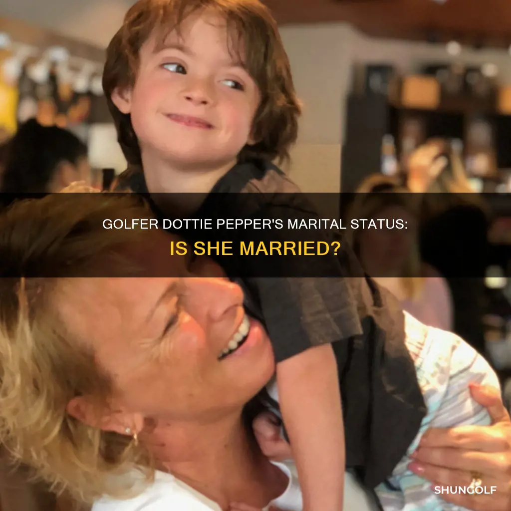 is golfer dottie pepper married