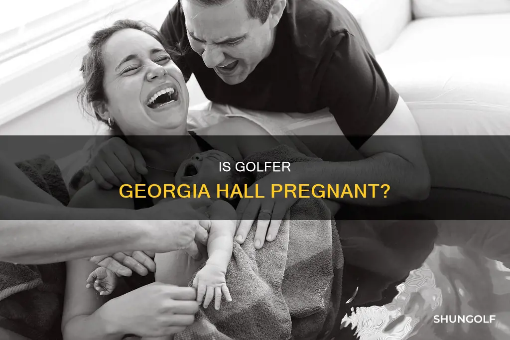 is golfer georgia hall pregnant