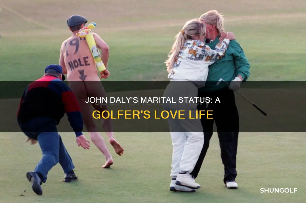 is golfer john daly married