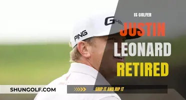 Justin Leonard's Golf Career: Retired or Still Playing?