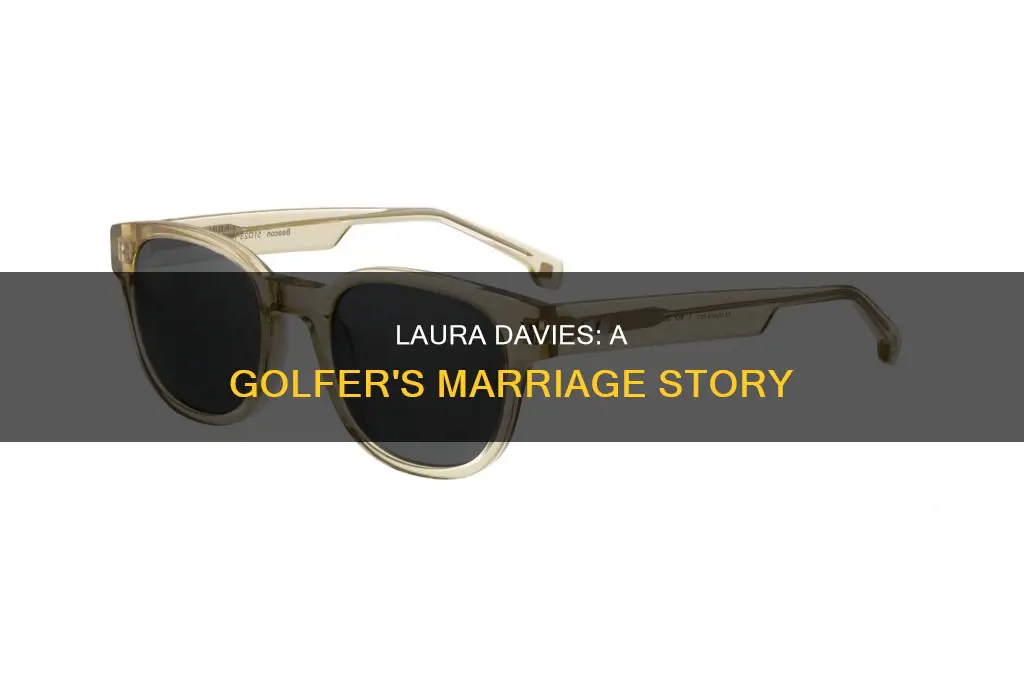 is golfer laura davies married