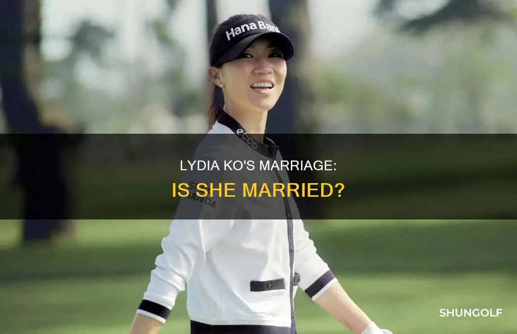 is golfer lydia ko married