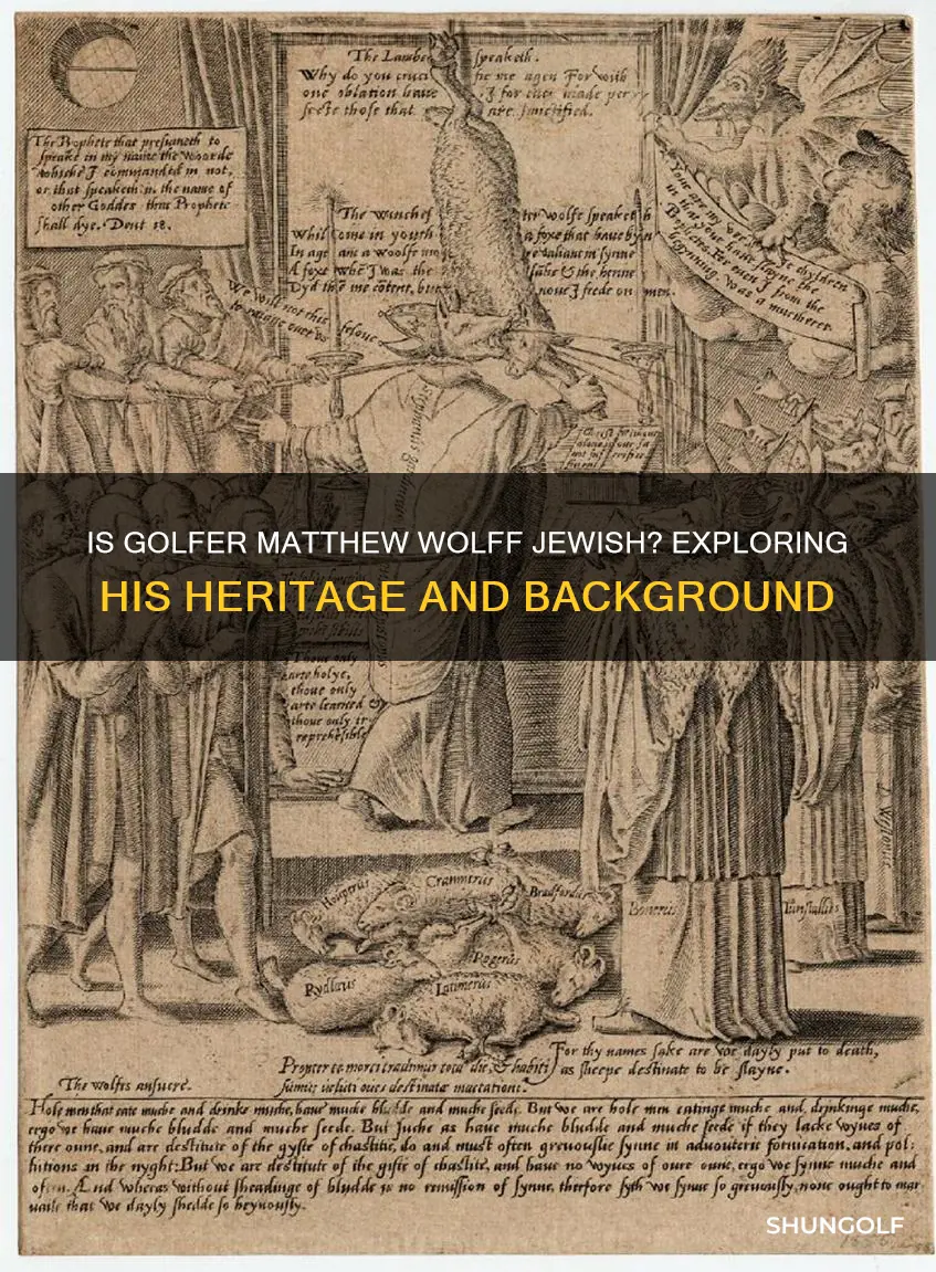 is golfer mathew wolff jewish