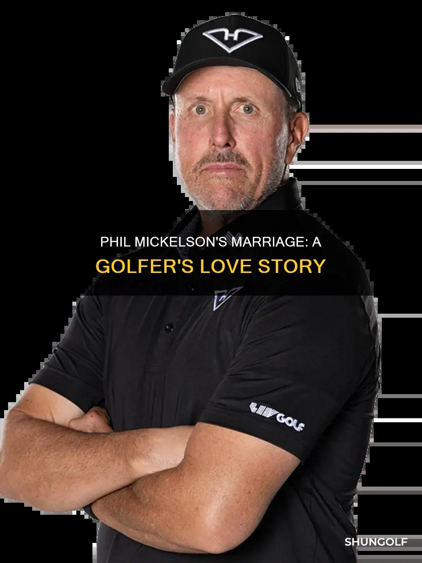 is golfer phil mickelson married