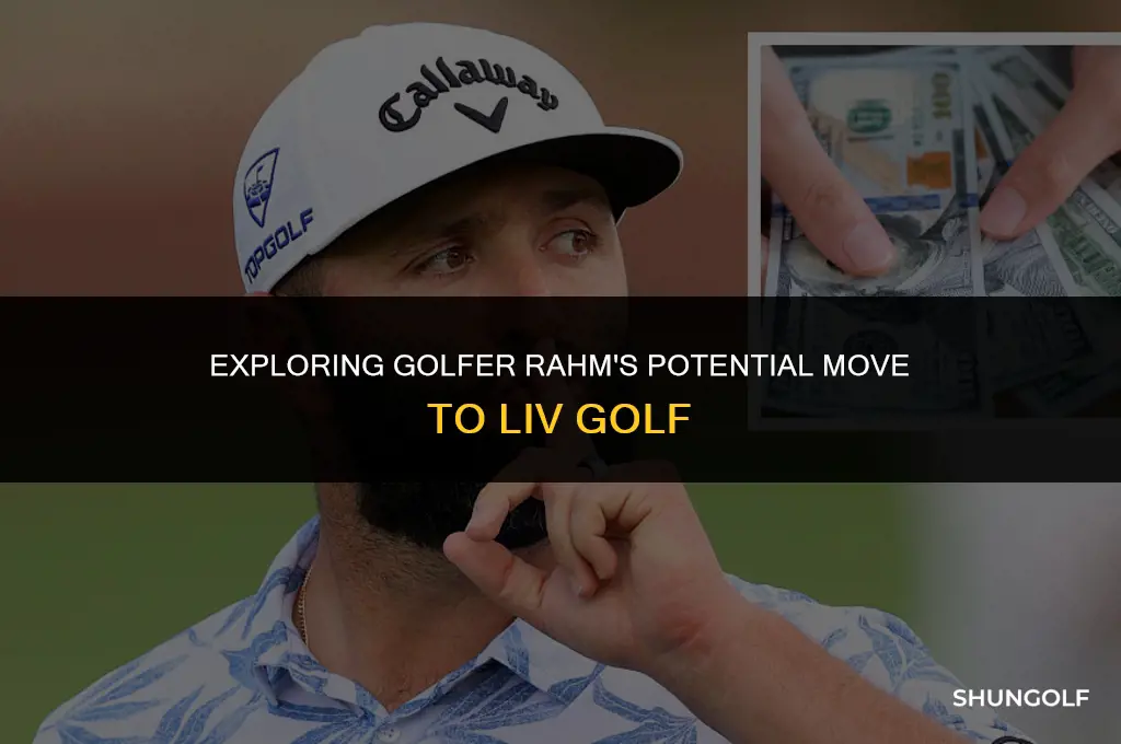 is golfer rahm in liv