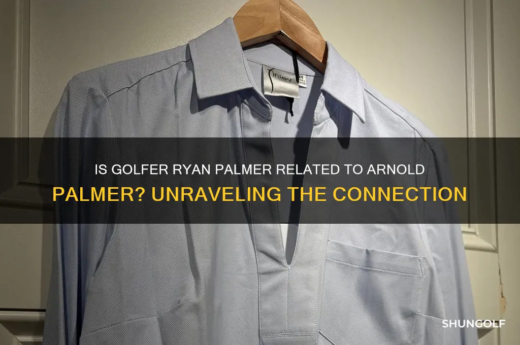 is golfer ryan palmer related to arnold