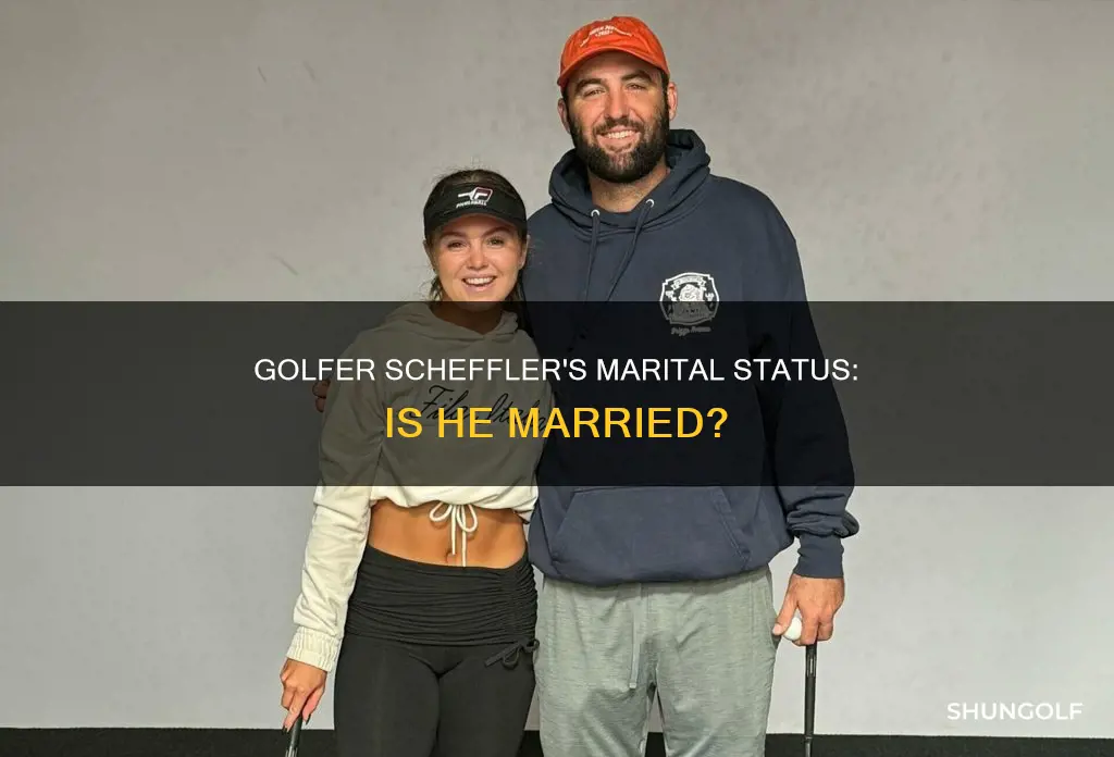 is golfer scheffler married