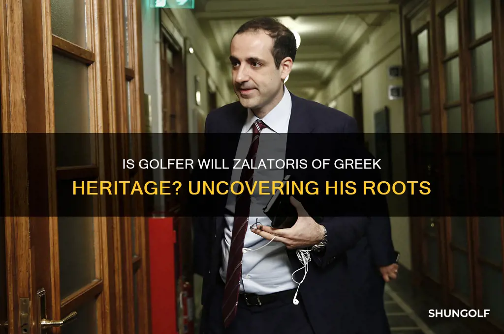 is golfer will zalatoris greek