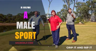 Golfing: A Male-Dominated Sport?