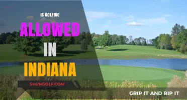Golfing in Indiana: Is It Allowed?
